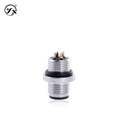 Installation Accessories IP65 M12D Aviation Connector Socket